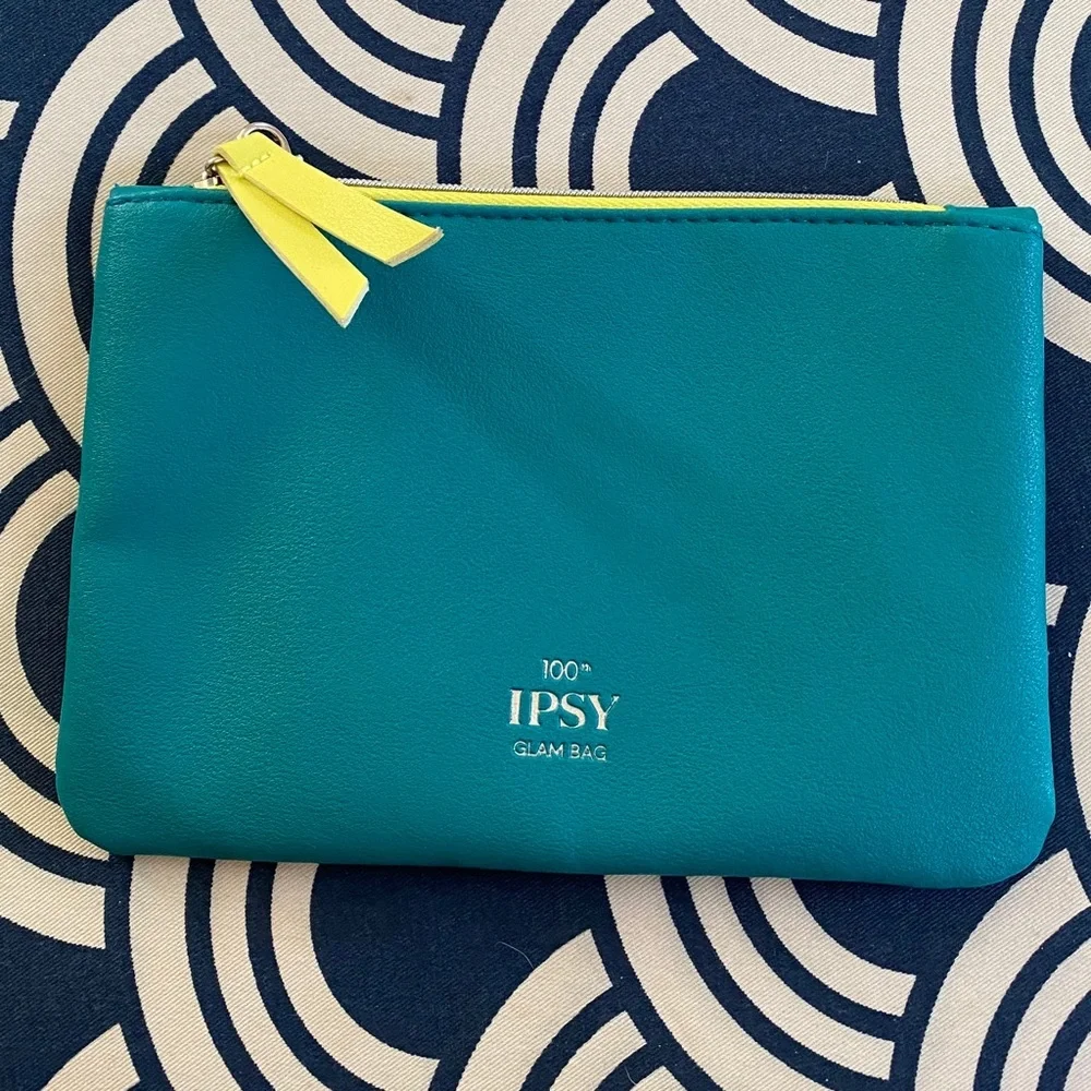100th Ipsy Glam Bag with Lipstick Charm Brand New